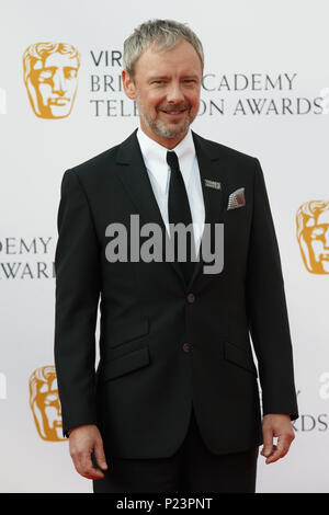 La Vergine TV British Academy Awards televisione 2018 tenutasi presso la Royal Festival Hall - Arrivi con: John Simm dove: Londra, Regno Unito quando: 13 maggio 2018 Credit: Mario Mitsis/WENN.com Foto Stock