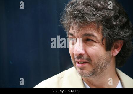 03 / 10 / 2007; Cine Renoir Floridablanca, Barcellona, Ricardo Darín presenta 'La señal', la película que dirige y protagoniza junto a Diego Peretti. Foto Stock