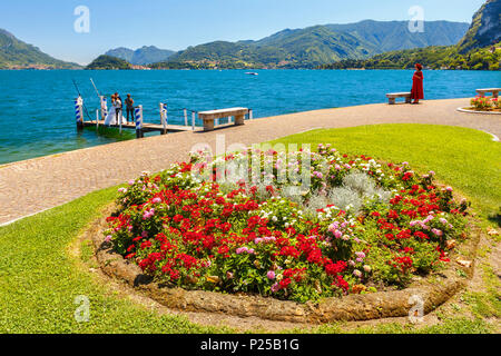 Un matrimonio sul Lago di Como, Menaggio, provincia di Como, Lombardia, Italia, Europa Foto Stock