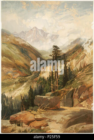 . Inglese: nome file: 07 11 000189 Titolo: La montagna di Santa Croce, Colorado creatore/collaboratore: Moran, Thomas, 1837-1926 (artista); L. Prang & Co. (Editore) Data di pubblicazione: 1861-1897 (approssimativo) descrizione fisica nota: Genere: Chromolithographs; Landscape stampa Location: Boston Public Library, reparto di stampa diritti: No restrizioni note Flickr dati su 2011-08-07: Fotocamera: Sinar AG Sinarback 54 FW, Sinar m Licenza: CC BY 2.0 Utente: Boston Public Library BPL . 1861-1897 (approssimativo) caricamento su Flickr data: 2008-07-23 13:42:02 304 la montagna di Santa Croce, Colorado (Boston Foto Stock