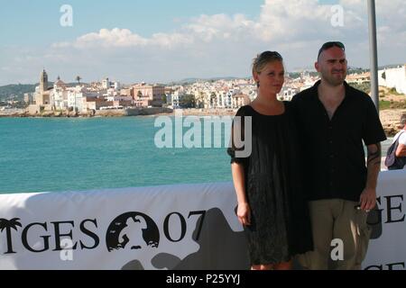 06 / 10 / 2007; SITGES 07-Presentación de la película crisalide. Foto Stock