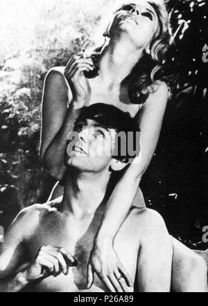 Pellicola originale titolo: LA CUREE. Titolo inglese: LA PARTITA È FINITA LA. Regista: roger vadim. Anno: 1966. Stelle: Jane Fonda; Michel Piccoli. Credito: MEGA FILM / Album Foto Stock