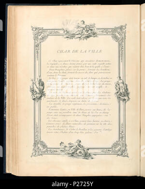 . Inglese: legato Stampa (Francia) . Inglese: pagina di testo con bordo elaborate decorazioni, stampato sul recto e verso. I numeri di accessione per pagine con testo erano assegnati a lungo dopo che le pagine con le immagini incise era stata stabilita. La sequenza per le successive pagine di testo sono come segue: pagine di testo 1921-6-207-31/35, dopo incisione 1921-6-207-2 pagine di testo 1921-6-207-36/38, dopo incisione 1921-6-207-3 pagine di testo 1921-6-207-39, dopo incisione 1921-6-207-22 pagine di testo 1921-6-207-40/45, dopo incisione 1921-6-207-23 . prima del 1921 (acquisita data) 42 vincolato stampare (Francia) (CH) 18736197 Foto Stock