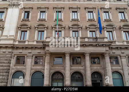 Governo Italiano palace a roma Foto Stock