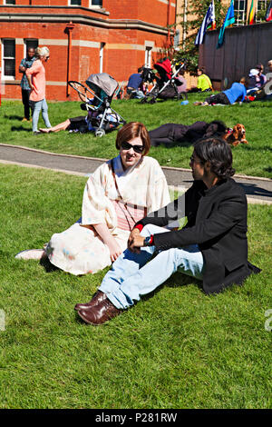 La Ballarat armonia Festival è un evento annuale che celebra tutte le razze e culture delle persone che vivono in Ballarat.per celebrare il tema "Tutti noi' Foto Stock