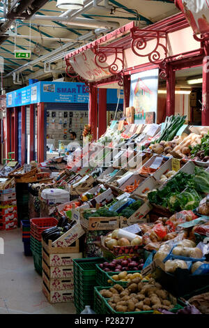 Newport Market, Newport City in Galles, Regno Unito. Ora risviluppato. Foto Stock