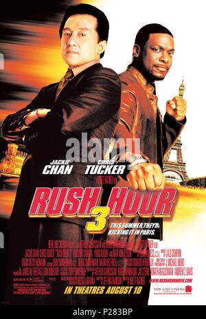 Pellicola originale titolo: Rush Hour 3. Titolo inglese: Rush Hour 3. Regista: Brett Ratner. Anno: 2007. Credito: NEW LINE CINEMA/AVERY PIX/ROGER BIRNBAUM PRODUCTIONS/ / Album Foto Stock