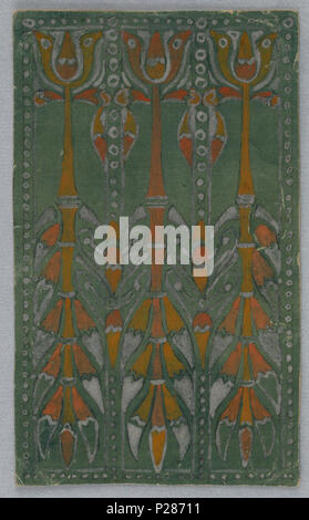 100 il disegno per la copertina di un libro, ca. 1887-1903 (CH) 18569015 Foto Stock