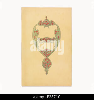 100 il disegno per la copertina di un libro, ca. 1887-1903 (CH) 18569037 Foto Stock