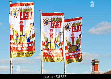 La Ballarat armonia Festival è un evento annuale che celebra tutte le razze e culture delle persone che vivono in Ballarat.per celebrare il tema "Tutti noi' Foto Stock