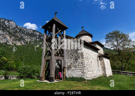 L'Europa, Montenegro, Mojkovac comune, Mojkovac, Dobrilovina Monastero Foto Stock