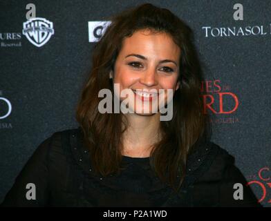 16 / 01 / 2008; Hotel Majestic, Barcellona, Presentación de 'Los crimenes de Oxford' por su director Alex de la Iglesia, los actores Elia legno, John Hurt y Leonor Watling. Foto Stock