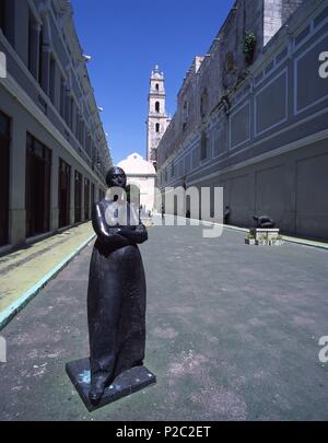 Messico.Yucatan.Mérida.Museo de Arte Contemporaneo MACAY. Foto Stock