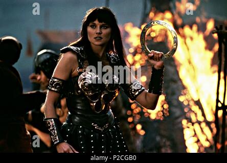 Pellicola originale titolo:: XENA WARRIOR PRINCESS. Titolo in inglese:: XENA WARRIOR PRINCESS. Regista: Rick Jacobson. Anno: 1995. Stelle: Lucy Lawless. Credito: televisione MCA/Rinascimento foto/STUDIOS USA TV/UNIVERSAL / breve, G / Album Foto Stock