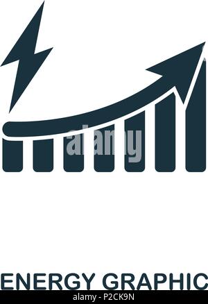 Aumento di energia icona grafica. Mobile Apps, la stampa e l'utilizzo di più. Semplice elemento cantare. Monocromatico aumento di energia icona grafica illustrazione. Illustrazione Vettoriale