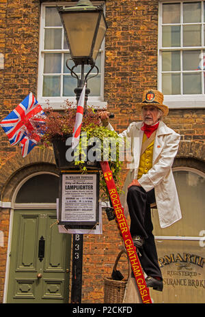 Signor William Thompkins LAMPLIGHTER Foto Stock