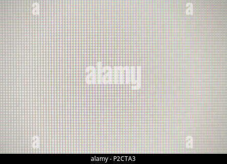 Una texture di sovrapporre alle vostre foto o filmato per simulare un lcd pc screen shot o video. Grandi macro pixel. Foto Stock