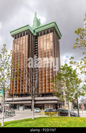 Torres de Colón edifici, Madrid, Spagna. Foto Stock