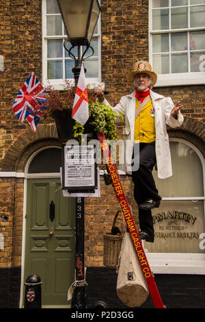 Signor William Thompkins LAMPLIGHTER Foto Stock