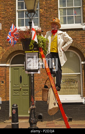 Signor William Thompkins LAMPLIGHTER Foto Stock