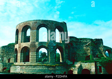 Kaiserthermen o bagni Imperiali,Trier, Germania Foto Stock