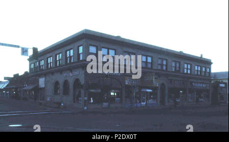 . Inglese: Cady edificio. Immagini storiche di Beaverton, Oregon. . Fotografo sconosciuto 11 Cady edificio (Beaverton, Oregon Galleria foto storiche) (293) Foto Stock