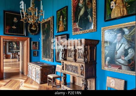 La Danimarca, la Zelanda, Hillerod, Frederiksborg Castello Reale Foto Stock