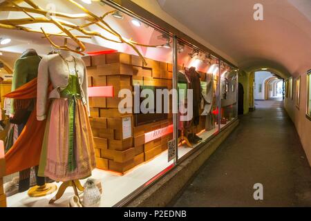 Austria, Salisburgo, centro storico sono classificati come patrimonio mondiale dall'UNESCO, il centro storico (Altstadt) Foto Stock