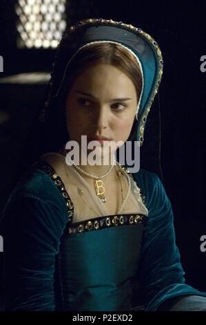 Pellicola originale titolo: The Other Boleyn Girl. Titolo inglese: The Other Boleyn Girl. Regista: Justin Chadwick. Anno: 2007. Stelle: Anna Bolena; Natalie Portman. Credito: BBC Films / Album Foto Stock