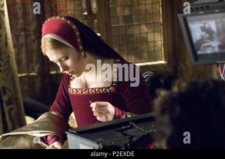 Pellicola originale titolo: The Other Boleyn Girl. Titolo inglese: The Other Boleyn Girl. Regista: Justin Chadwick. Anno: 2007. Stelle: Scarlett Johansson. Credito: BBC Films / Album Foto Stock