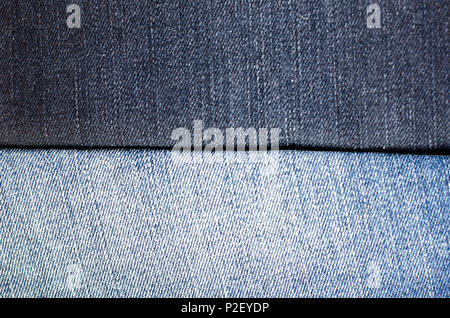 Jeans blu texture Foto Stock