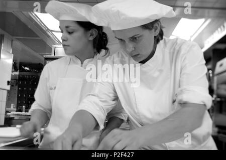 Francia, Savoie, Courchevel, Le Chabichou ristorante Foto Stock