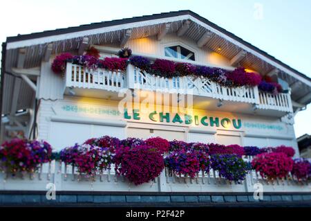 Francia, Savoie, Courchevel, Le Chabichou ristorante Foto Stock