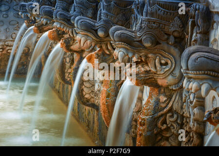 Hot Springs Air Panas Banjar a Bubunan, Bali, Indonesia Foto Stock