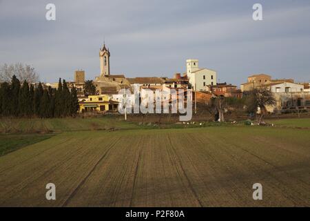 Spagna - Catalogna - Baix Empordá (distretto) - Gerona. Sconfinano; vista ho Campos. Foto Stock