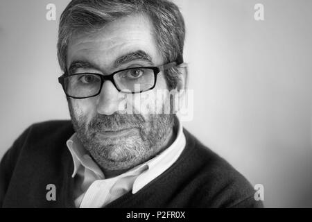 El escritor español Antonio Muñoz Molina. Marzo 2008. Foto Stock