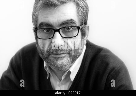 El escritor español Antonio Muñoz Molina. Marzo 2008. Foto Stock