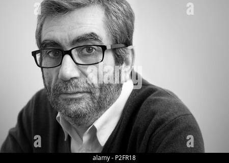 El escritor español Antonio Muñoz Molina. Marzo 2008. Foto Stock