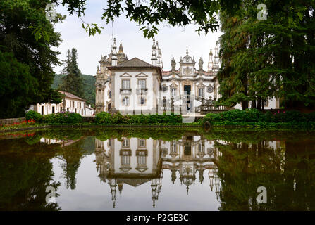 Palacio Mateus, Vila Real North-Portugal, Norte, Portogallo Foto Stock