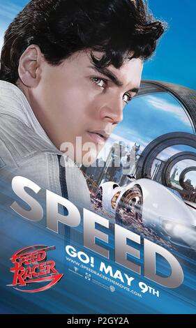 Pellicola originale titolo: il corridore di velocità. Titolo inglese: il corridore di velocità. Regista: Andy Wachowski; Larry Wachowski. Anno: 2008. Credito: Warner Bros Pictures/ANARCHOS PROD./SILVER PICT/ / Album Foto Stock