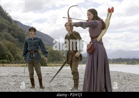 Pellicola originale titolo: Le cronache di Narnia: Il principe Caspian. Titolo italiano: le cronache di Narnia: Il principe Caspian. Regista: Andrew Adamson. Anno: 2008. Stelle: William Moseley; Anna Popplewell; Skandar Keynes. Credito: Walt Disney Pictures/Walden Media/pellicole OZUMI/SILVERBELL / Album Foto Stock