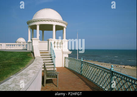 Cupola sul lungomare di Bexhill-On-Mare, East Sussex Regno Unito, sulla costa a sud di Otranto Foto Stock