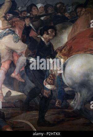 "La seconda di maggio 1808 a Madrid: la carica dei Mamelucchi" (dettaglio), 1814, olio su tela, P00748. Autore: Francisco de Goya (1746-1828). Posizione: Il MUSEO DEL PRADO-PINTURA, MADRID, Spagna.