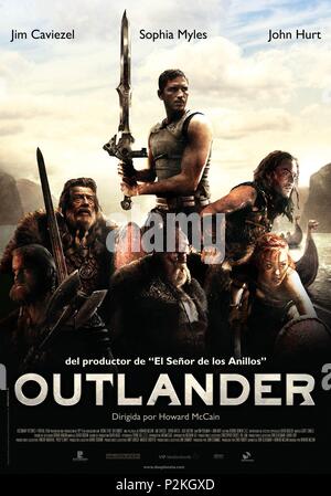 Pellicola originale titolo: OUTLANDER. Titolo inglese: OUTLANDER. Regista: HOWARD MCCAIN. Anno: 2008. Credito: Weinstein Company, l'ascendente/FOTO/OUTLANDER PROD./ / Album Foto Stock