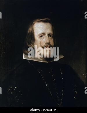 RETRATO DEL REY FELIPE IV. Autore: Diego Velázquez (1599-1660) (atribuido). Posizione: MUSEO DE ARTE E HISTORIA, Genève, Svizzera. Foto Stock