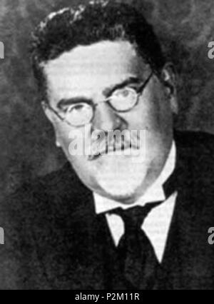 . Italiano: Foto di Giovanni Gentile . 1939 o versioni precedenti. 35 sconosciuto Giovanni Gentile Foto Stock