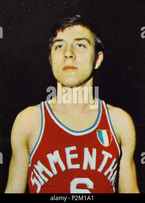 . Figurina CAMPIONI DELLO SPORT 1969/1970-n.296-BRUMATTI (ITA)-PALLACANESTRO-rec . 1969 o versioni precedenti. Unknown 36 Giuseppe Brumatti 3 Foto Stock