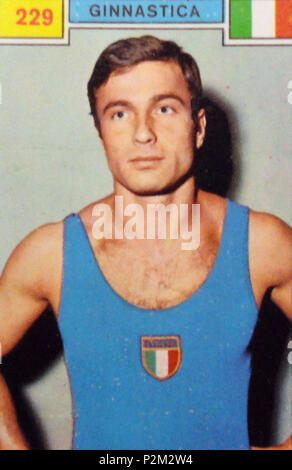 . Figurina CAMPIONI DELLO SPORT 1969/1970-n.229-CIMNAGHI (ITA)-ginnastica . 1969. 50 sconosciuto Luigi Cimnaghi 1969 Foto Stock