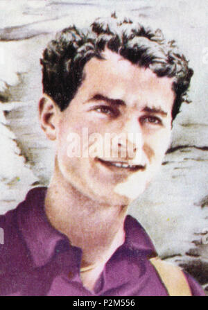 . Figurina CAMPIONI DELLO SPORT 1969/1970-n. 8 - DARBELLAY (SVI) - ALPINISMO . prima di 1969. Unknown 55 Michel Darbellay 1969 Foto Stock