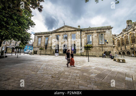 La Shire Hall Bodmin Centro Città Foto Stock